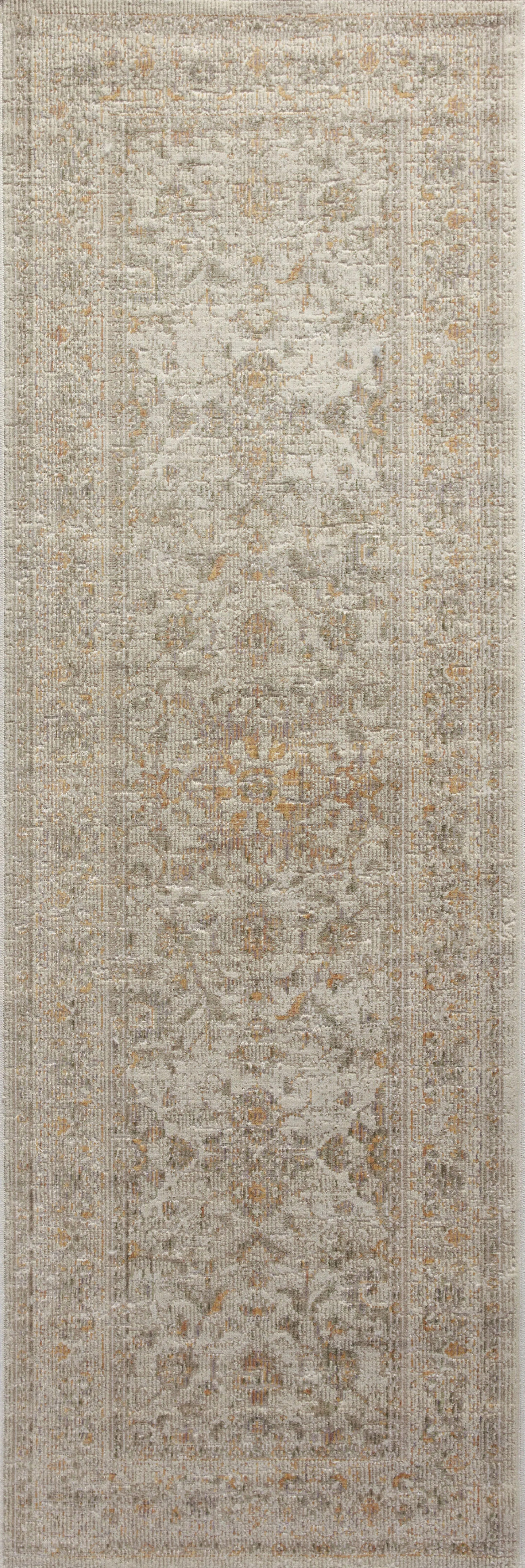 Chris Loves Julia x Loloi Rosemarie Floral Ivory/Natural/ Yellow Area Rug | Wayfair North America