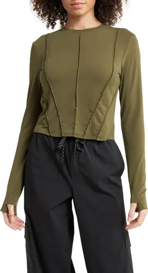 Streamline Reverse Seamed Top | Nordstrom