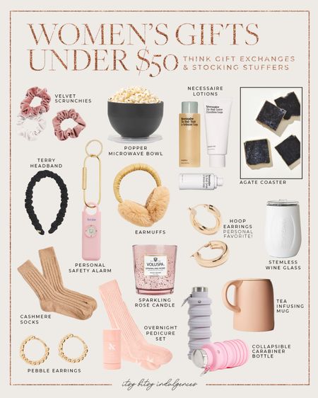 Women’s gifts under $50 

#LTKGiftGuide #LTKSeasonal #LTKHoliday
