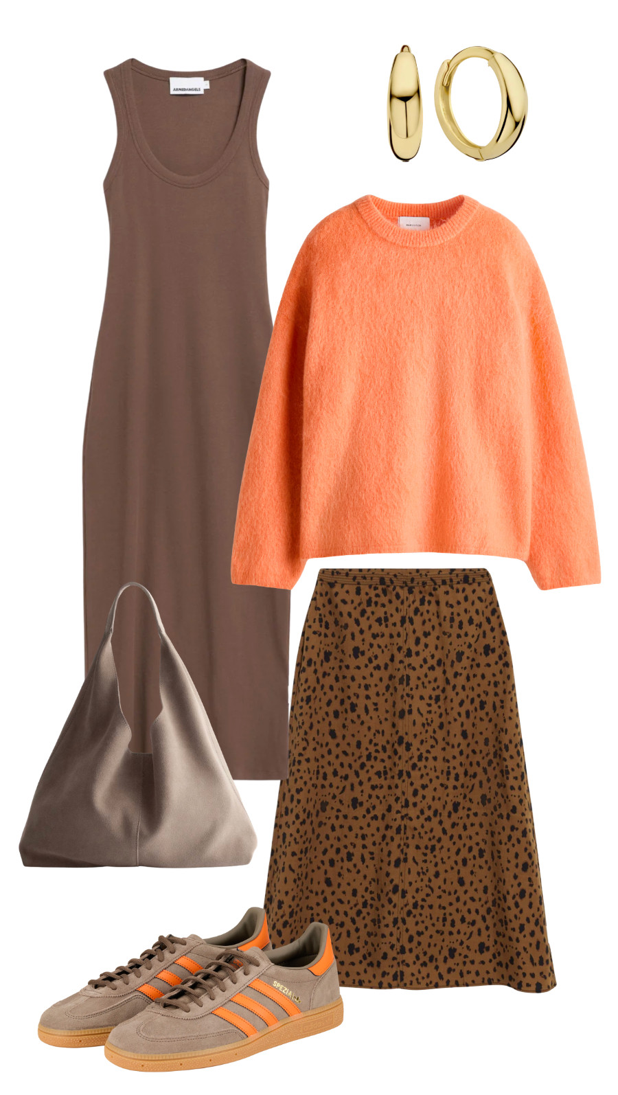 #orange #spring #look 

 #LTKdeutschland #LTKeurope #LTKkleider