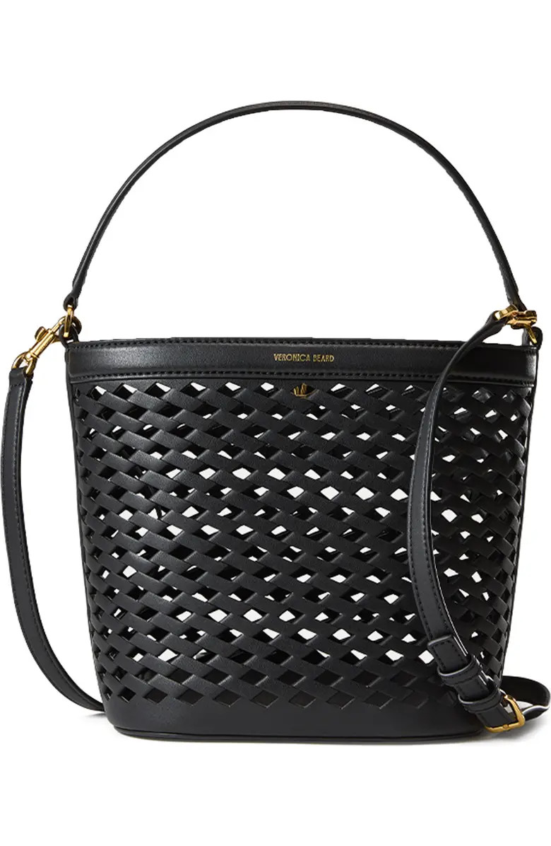 Small Perforated Leather Bucket Bag | Nordstrom