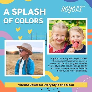 HOYOLS Baby Hair Ties Hair Rubber Bands for Toddler Infants Kids Girls Thin Small Hair Elastics T... | Amazon (US)
