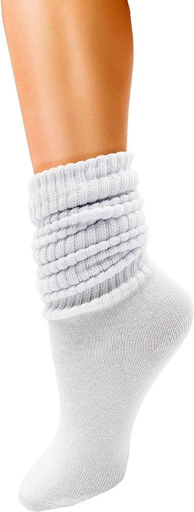 Winterlace Slouch Sock for Women, 1-Pair, Soft Extra Long Scrunch Knee High Sock Premium | Amazon (US)