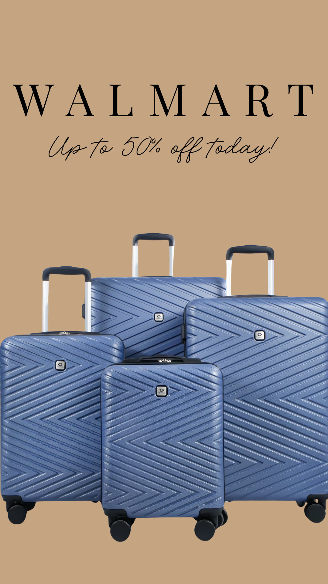 Under $100 for this luggage set from Walmart!

 

 #LTKHome #LTKSaleAlert #LTKTravel