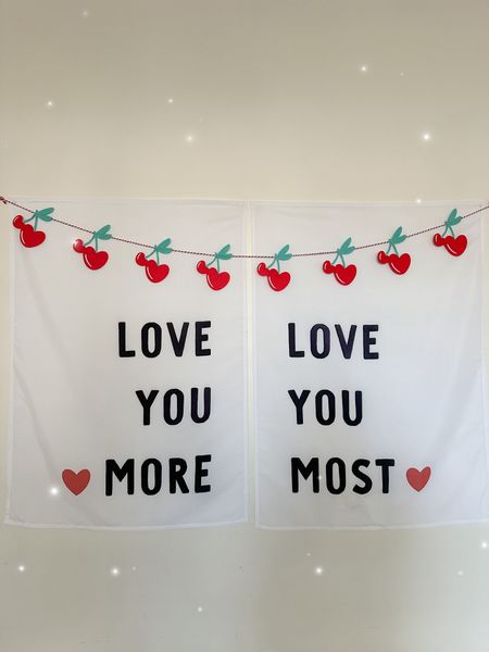 Love day banner from @hunnyprints elevates any space. I love simple but impactful holiday decor. There are so many to choose from but hurry they are selling out fast! #hunnyprints #valentinesday #valentinesdaydecor #ad 

#LTKfindsunder50 #LTKhome #LTKSeasonal
