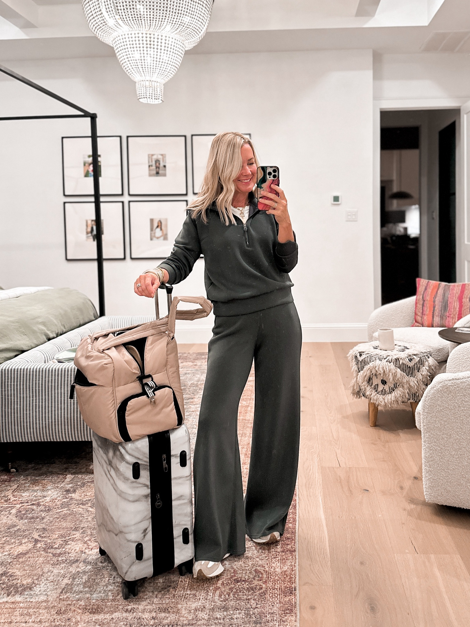 Travel uniform ✈️ Even the flight attendants complemented it!

Code CASSIEXSPANX to save!

#LTKOver40