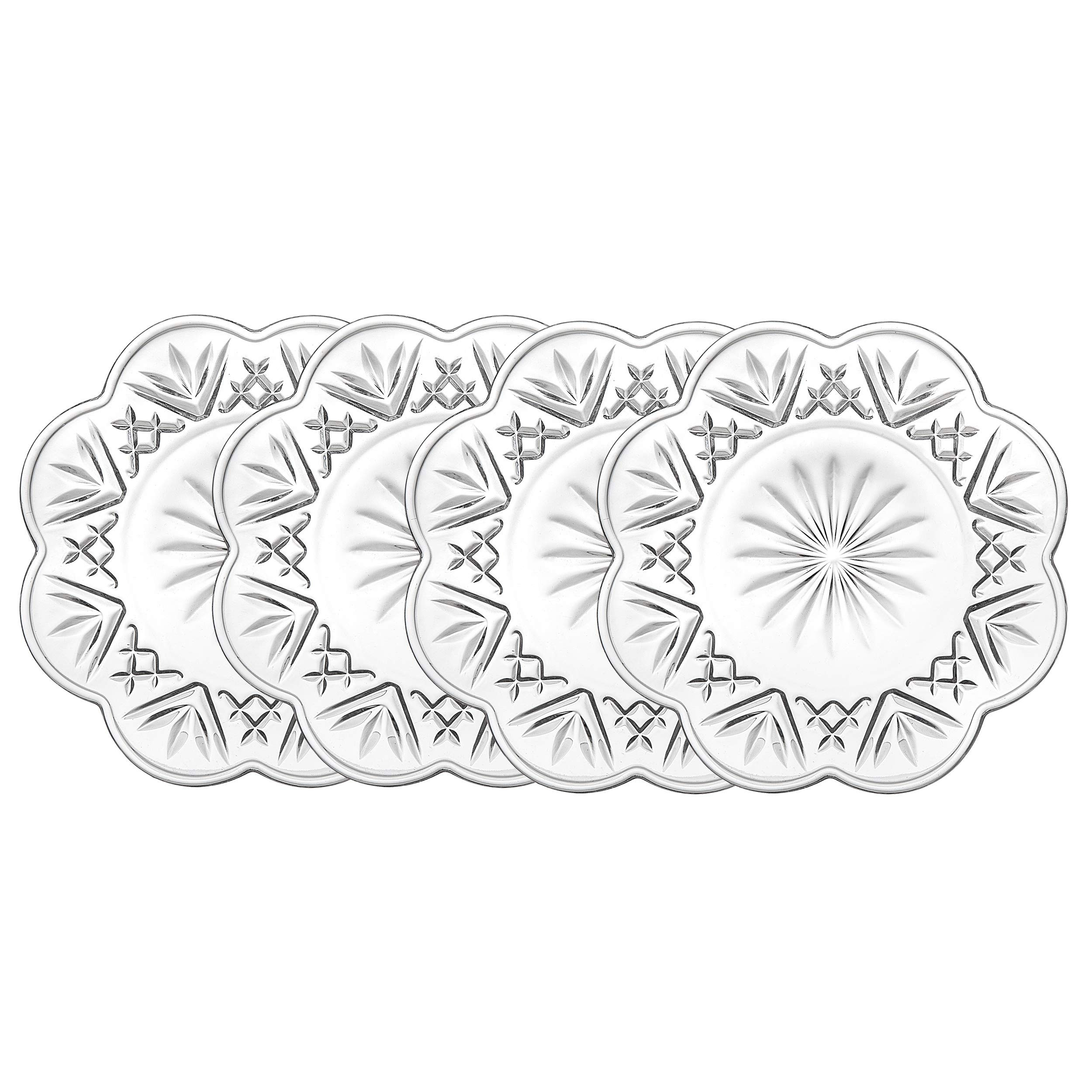 Godinger Set of 4 Dublin Canape Plates | Amazon (US)