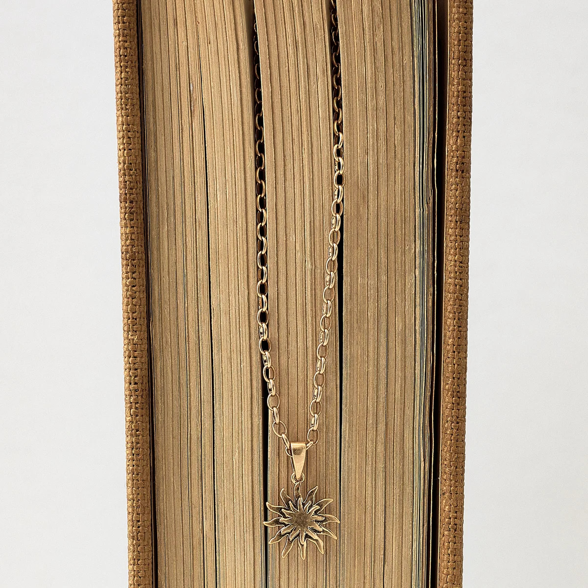 Gold Sunstar Pendant Necklace Scamp & Dude | Scamp & Dude
