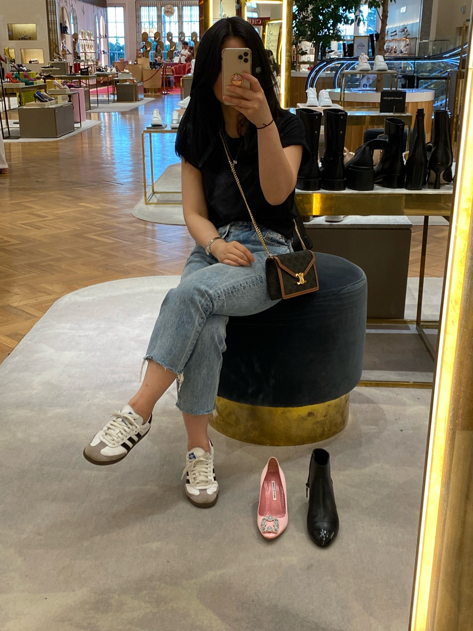 Spotted some designer shoes on sale with extra 20% off selected sale items at David Jones  These pretty pink Manolos are almost at half price and these Stuart Weitzman ankle boots seem to be a practical 5cm heel height. Linked the popular Jimmy Choo Bings in a pretty blue. Limited sizes available so jump in quick!

#LTKsalealert #LTKshoecrush #LTKaustralia