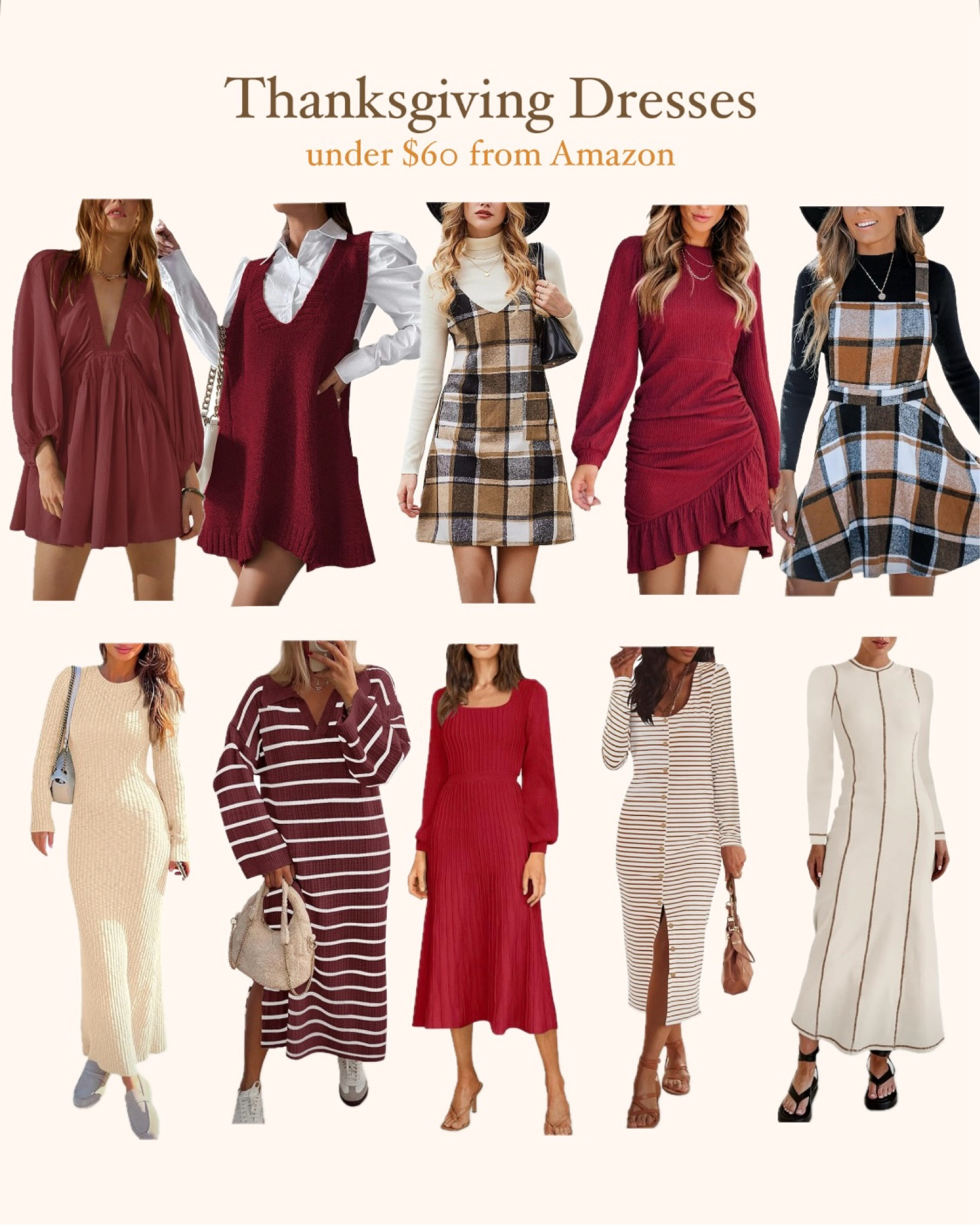 THANKSGIVING DRESSES 🦃🍂 Thanksgiving dress, fall dress, fall dresses, Family photos. family pictures, outfit for family photos, outfit for family pictures, outfits for family photos, outfits for family pictures, fall outfit, fall outfits, holiday outfit, holiday outfits, Thanksgiving outfit, Thanksgiving outfits, knit dress, knit dresses, holiday dress, holiday dresses, neutral dress, neutral dresses, Thanksgiving outfit, Thanksgiving outfits, 


#LTKHoliday