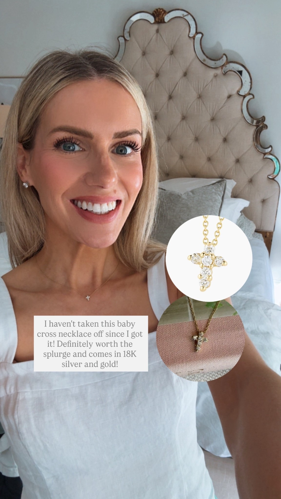 This cross necklace is perfect for everyday wear. I never take it off and it's been one of my favorite gifts!

Mother's Day gifts, Mother's Day ideas, cross necklace, diamond necklace 

#LTKMothersDay #LTKSeasonal #LTKmomlife