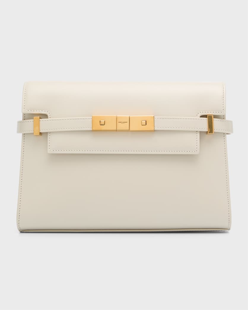 Manhattan Small Shoulder Bag in Smooth Leather | Neiman Marcus