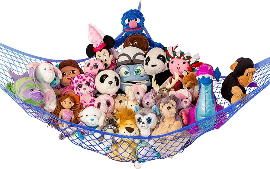Lilly's Love Large Stuffed Animal Net Hammock for Plushie Toys | Corner Hanging Organizer for you... | Amazon (US)