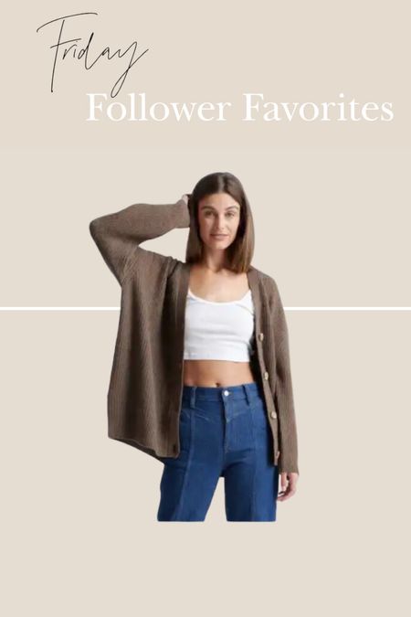 Friday Follower Favorites
Oversized Cashmere Cardigan 

#LTKstyletip #LTKSeasonal