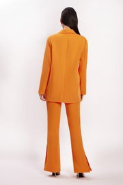Madison Oversized Blazer - Tangerine | MESHKI US