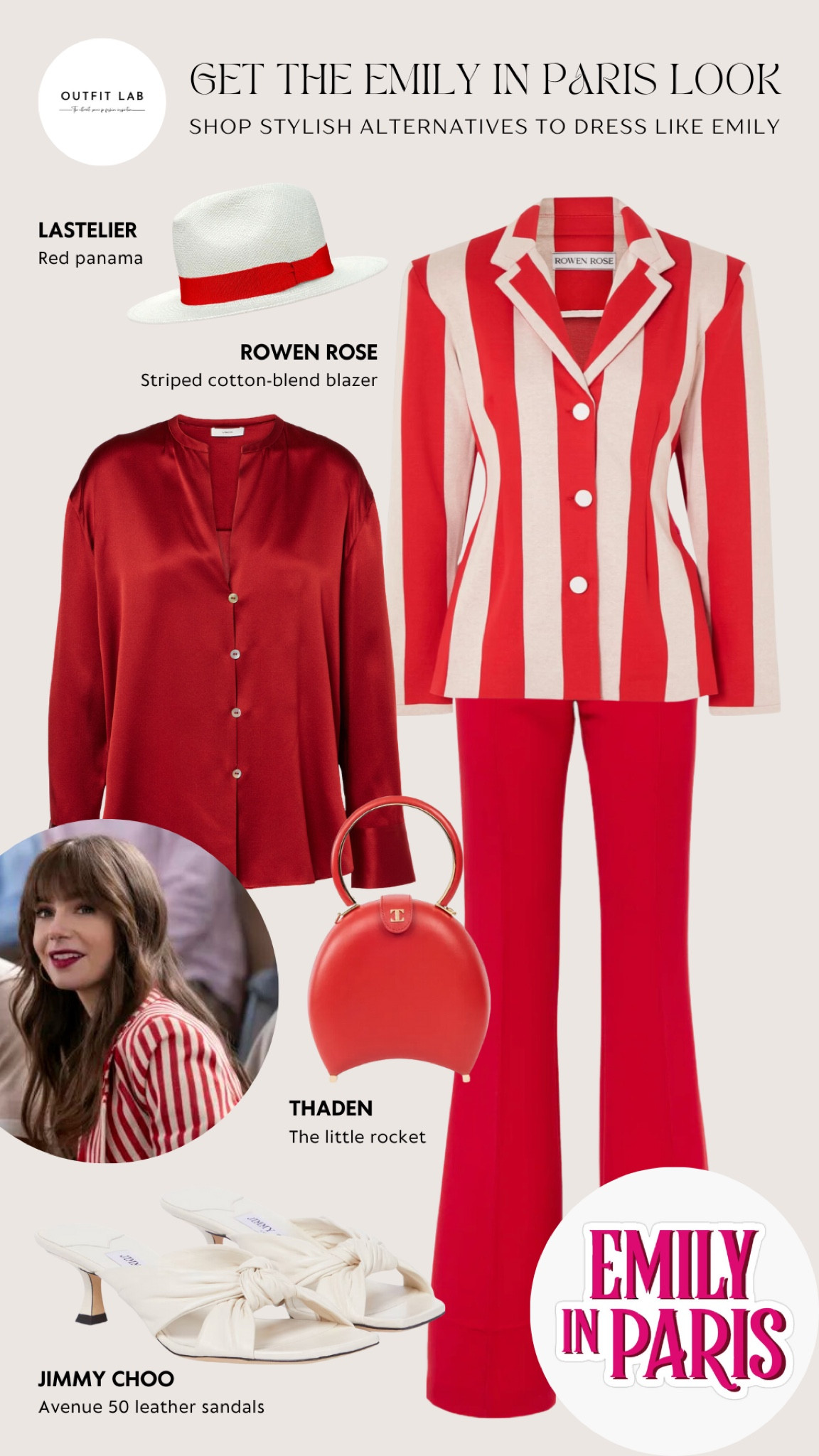 ❤️Get the Emily in Paris Look: Shop Stylish Alternatives to Dress Like Emily!❤️

Nail the Emily in Paris look with this stylish outfit inspired by the show. Featuring a chic Thaden bag, a classic LASTELIER Panama hat, and a Vince blouse for a sophisticated vibe. Pair it with sleek Gabriela Hearst pants and a Rowen Rose blazer to complete the ensemble. Shop these perfect alternatives to recreate Emily’s iconic style and turn heads wherever you go!

#LTKU #LTKStyleTip #LTKNYFW