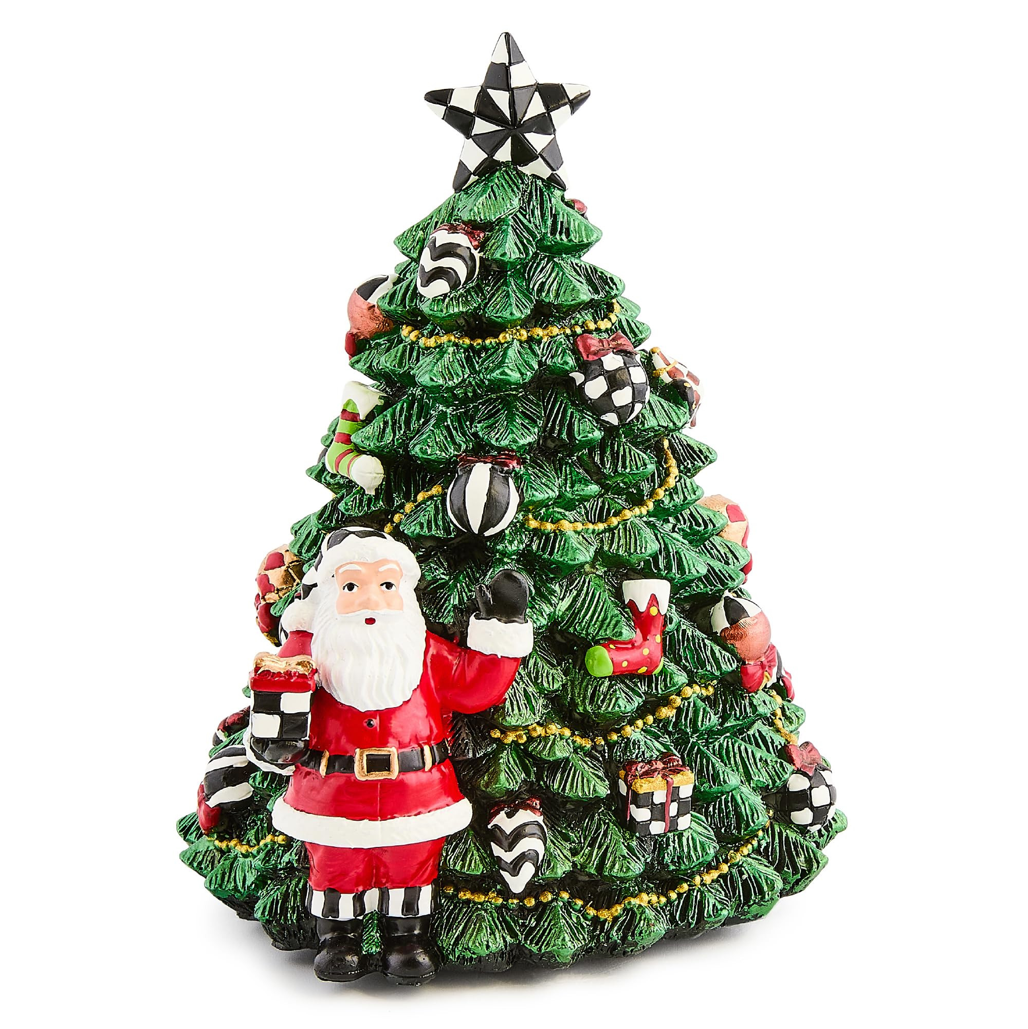 MACKENZIE-CHILDS Christmas Tree Rotating Music Box, Christmas Musical Box for Holiday Decor, Cour... | Amazon (US)
