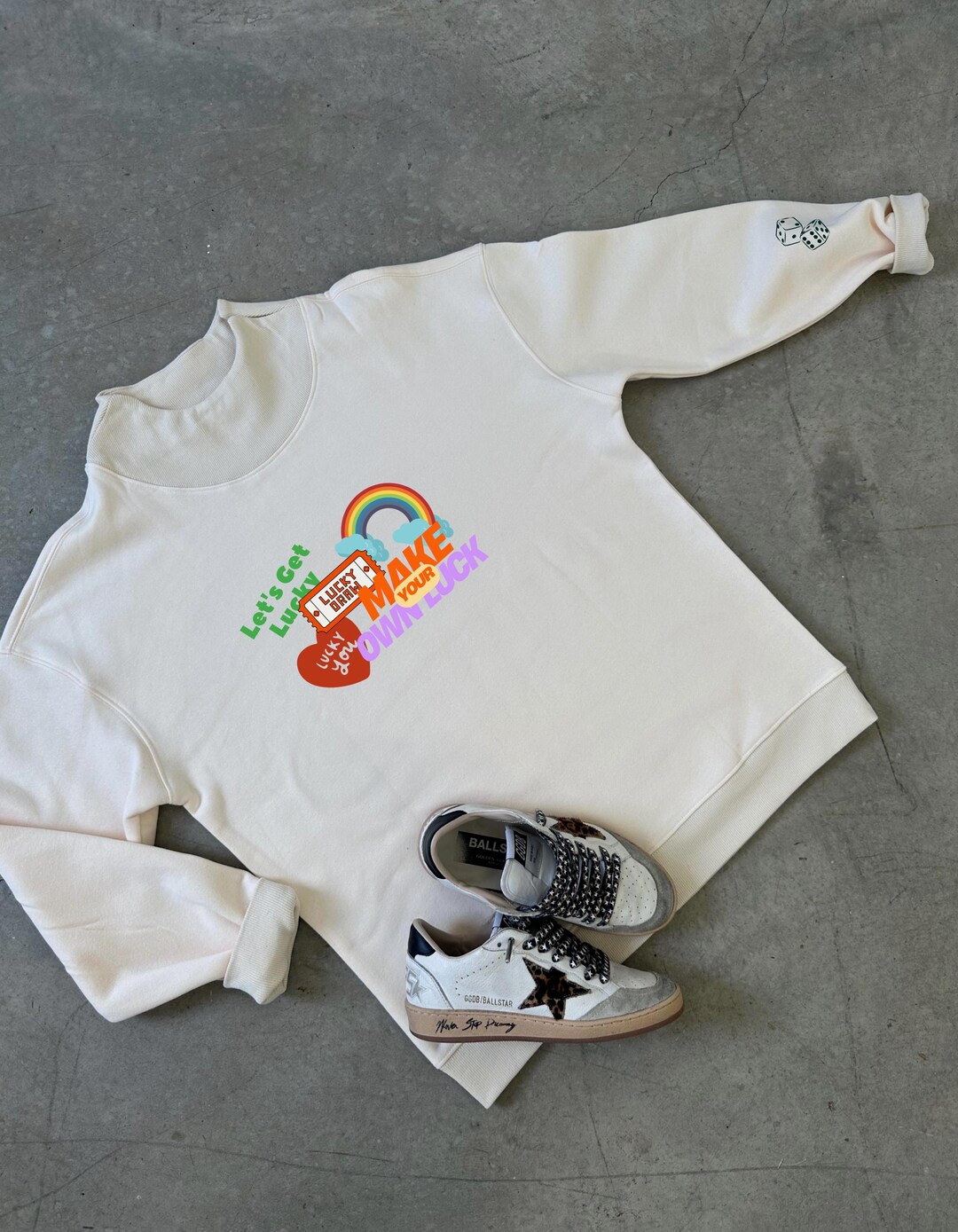 Let's Get Lucky Sweatshirt - Etsy | Etsy (US)