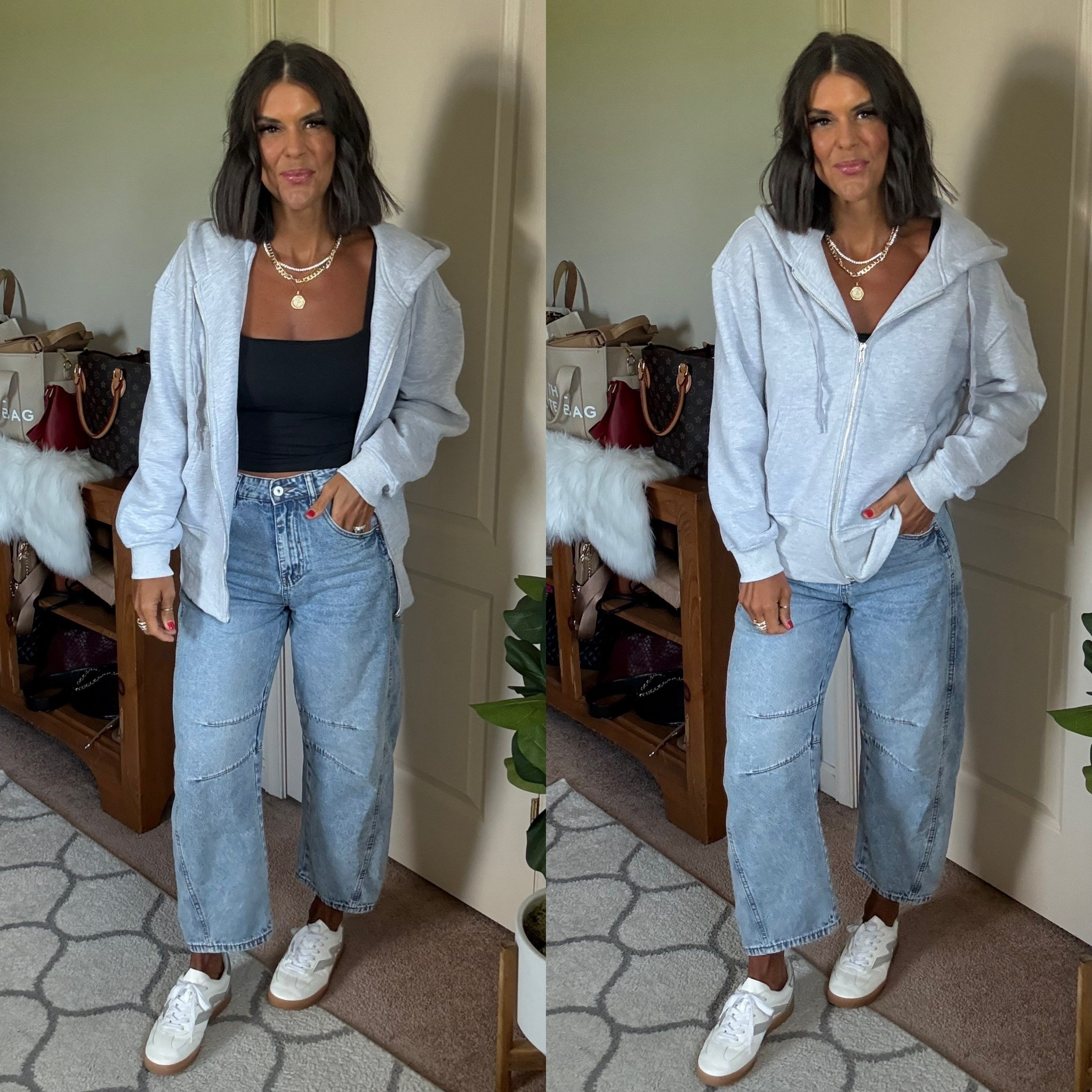 size small in everything, size 2 in jeans

#LTKFindsUnder100 #LTKSeasonal