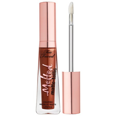 Too Faced Melted Matte-Tallic Liquified Metallic Matte Lipstick Give It To Me .23 oz | Sephora (US)