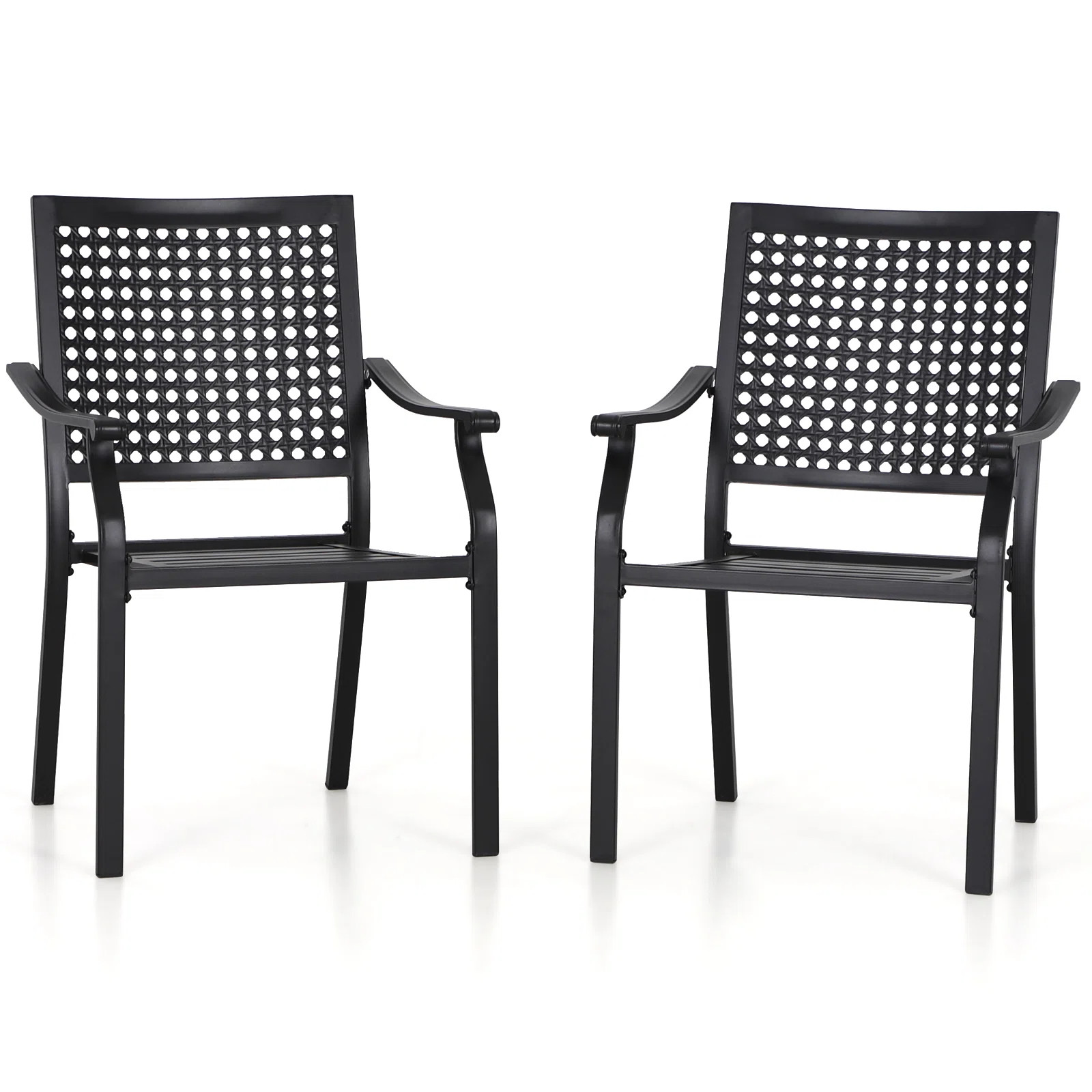 Argyri Stacking Patio Dining Chairs | Wayfair North America