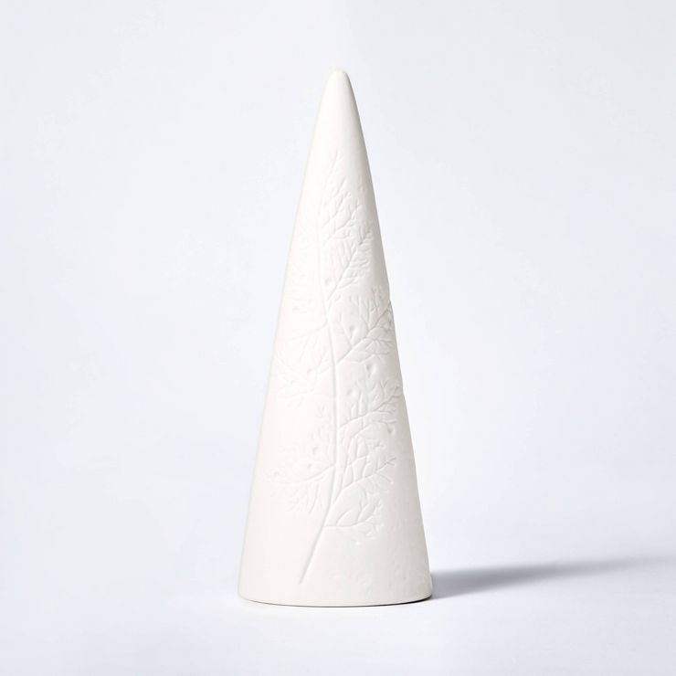 Stamped Ceramic Decorative Tree White - Threshold™ designed with Studio McGee | Target