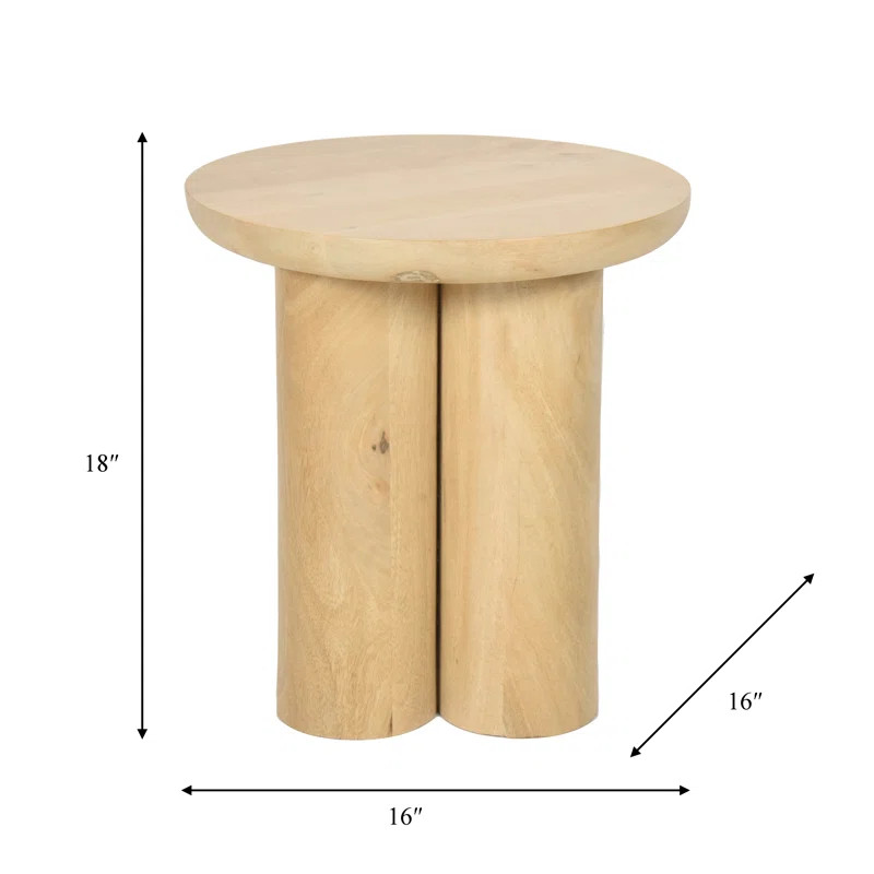 Phindile 18'' Tall End Table | Wayfair North America
