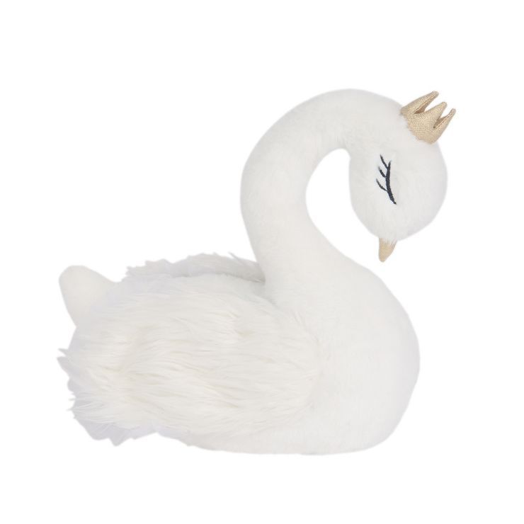 Lambs & Ivy Signature Swan Princess Plush White Stuffed Animal Toy - Princess | Target