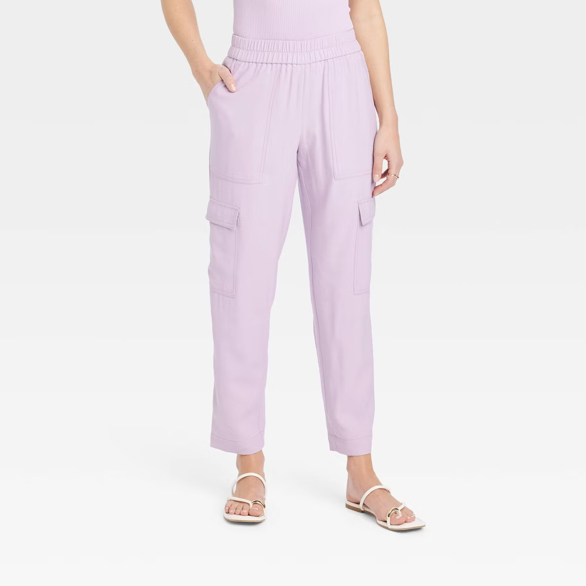 Women's High-Rise Ankle Cargo Pants - A New Day™ | Target