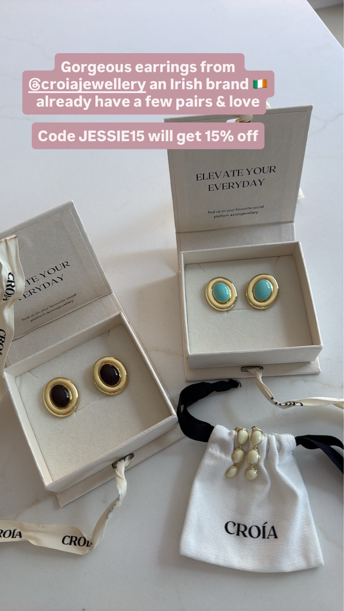 Code JESSIE15 for 15% off