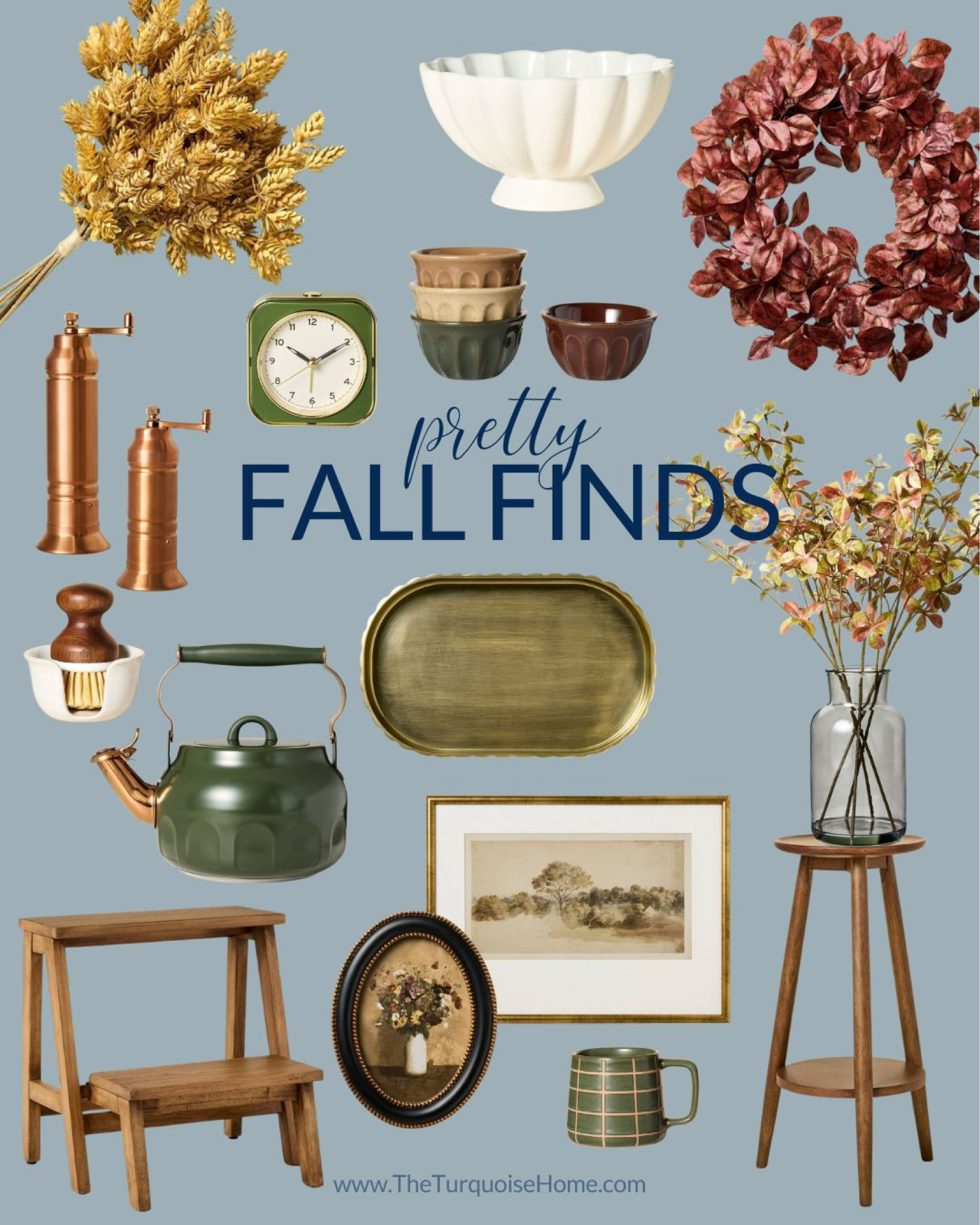 🍂 Hurry, Autumn Awaits! 🍂 The stores are filling up with gorgeous fall decor in cozy greens, dark woods, and elegant brass tones. Don't miss out—grab your favorites before they're gone! #FallDecor #AutumnVibes #CozyHome 🏡✨

#LTKhome #LTKfindsunder50 #LTKSeasonal