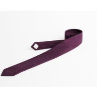 Dark Burgundy Necktie, Plum Tie, Groomsmen Ties, Linen Ties For Men, Purple Wedding Burgundy Tie With Matching Pocket Square | Etsy (US)