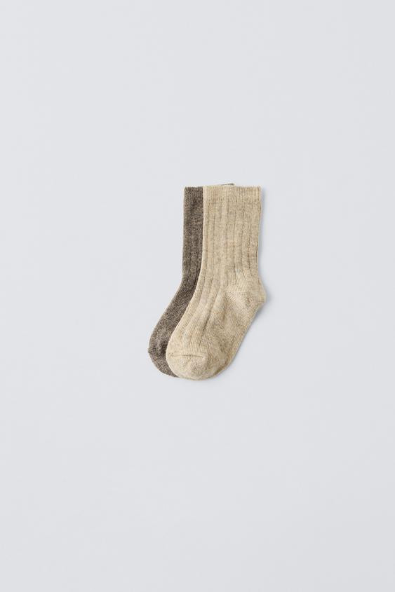 TWO-PACK OF KNIT SOCKS | Zara US