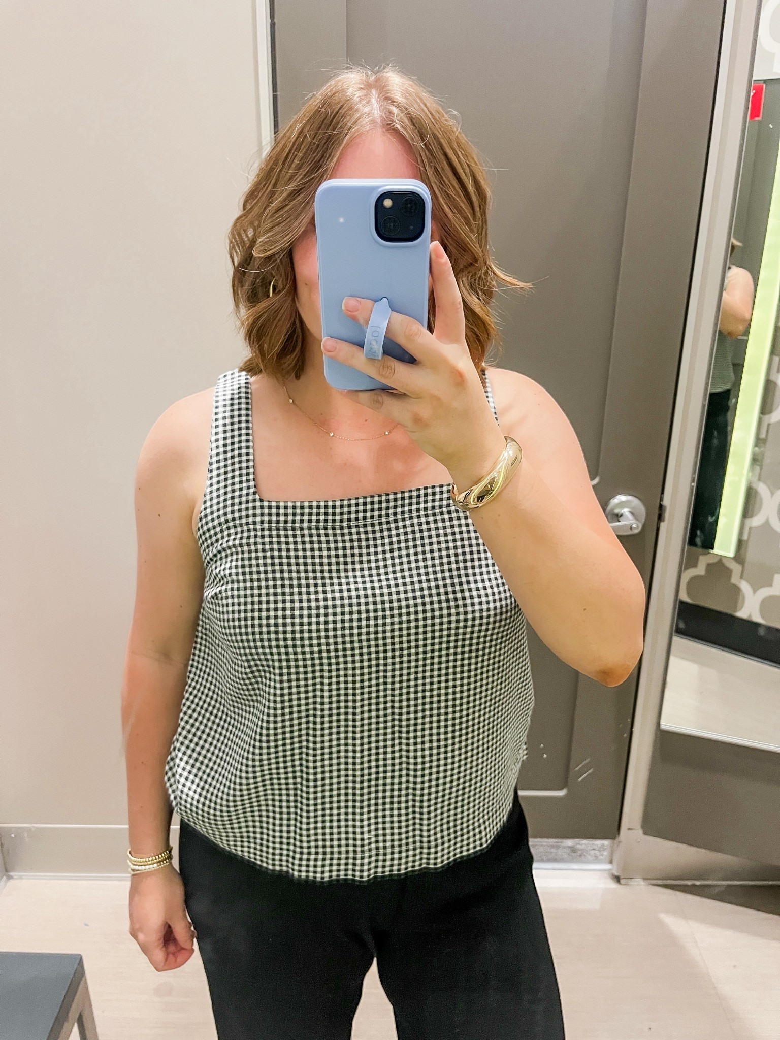 Gingham top // perfect for Summer, linen material.

#LTKSummerEdit #LTKFindsUnder50 #LTKSeasonal