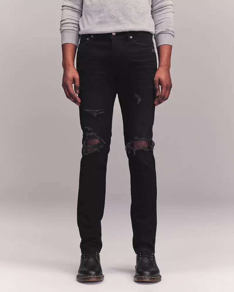 Ripped Skinny Jeans | Abercrombie & Fitch US & UK