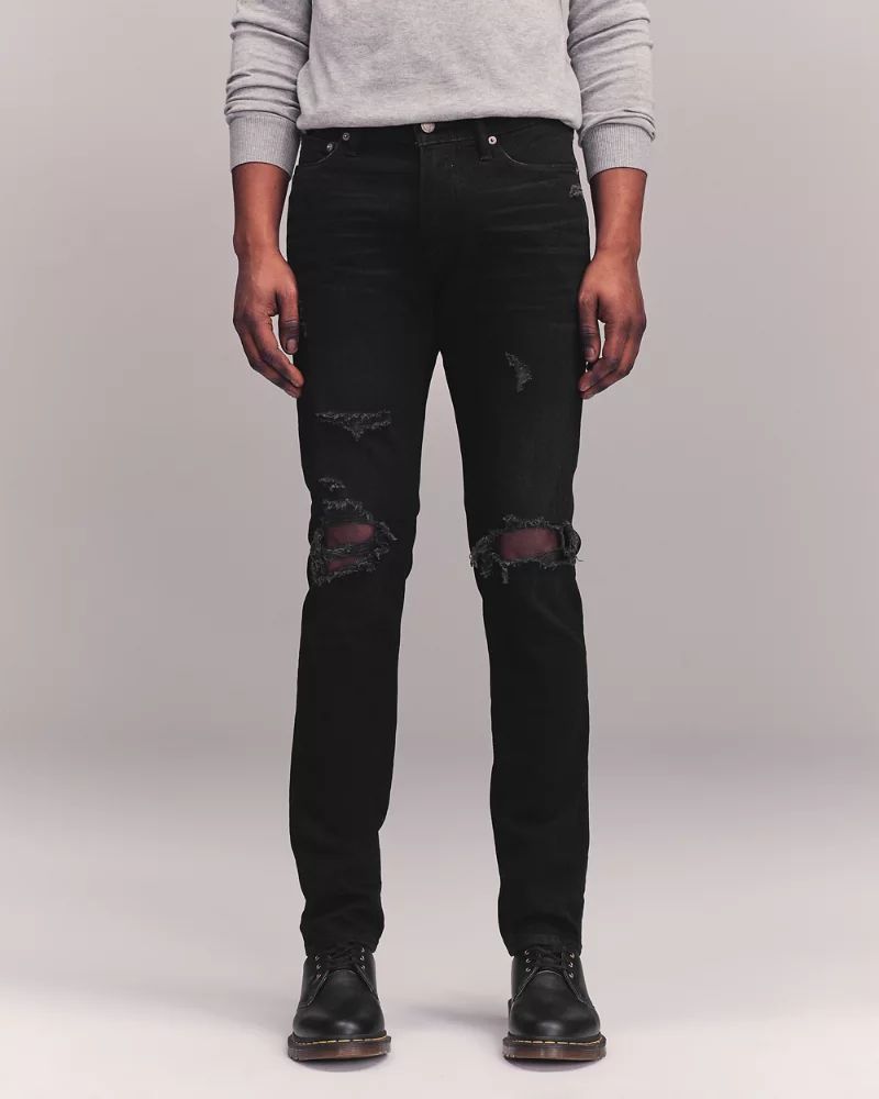 Ripped Skinny Jeans | Abercrombie & Fitch US & UK