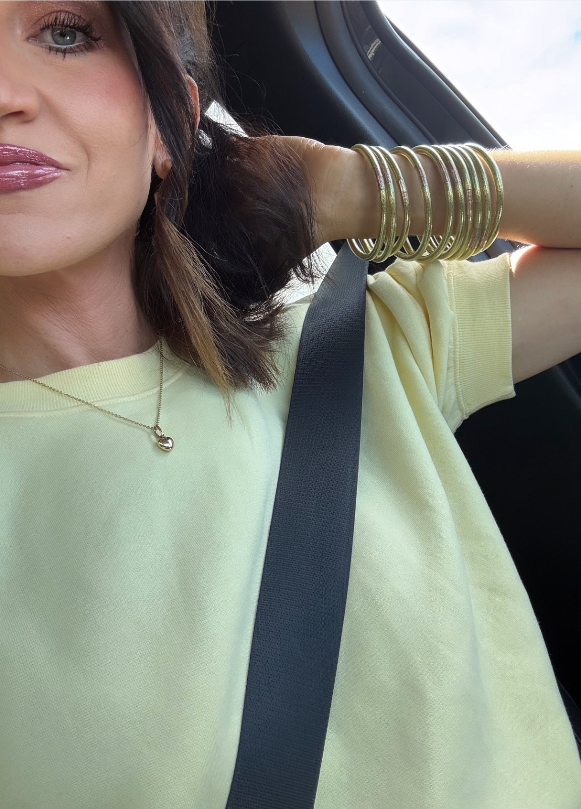 I love gold accessories paired with yellow! 

#LTKBeauty #LTKootd #LTKWorkwear