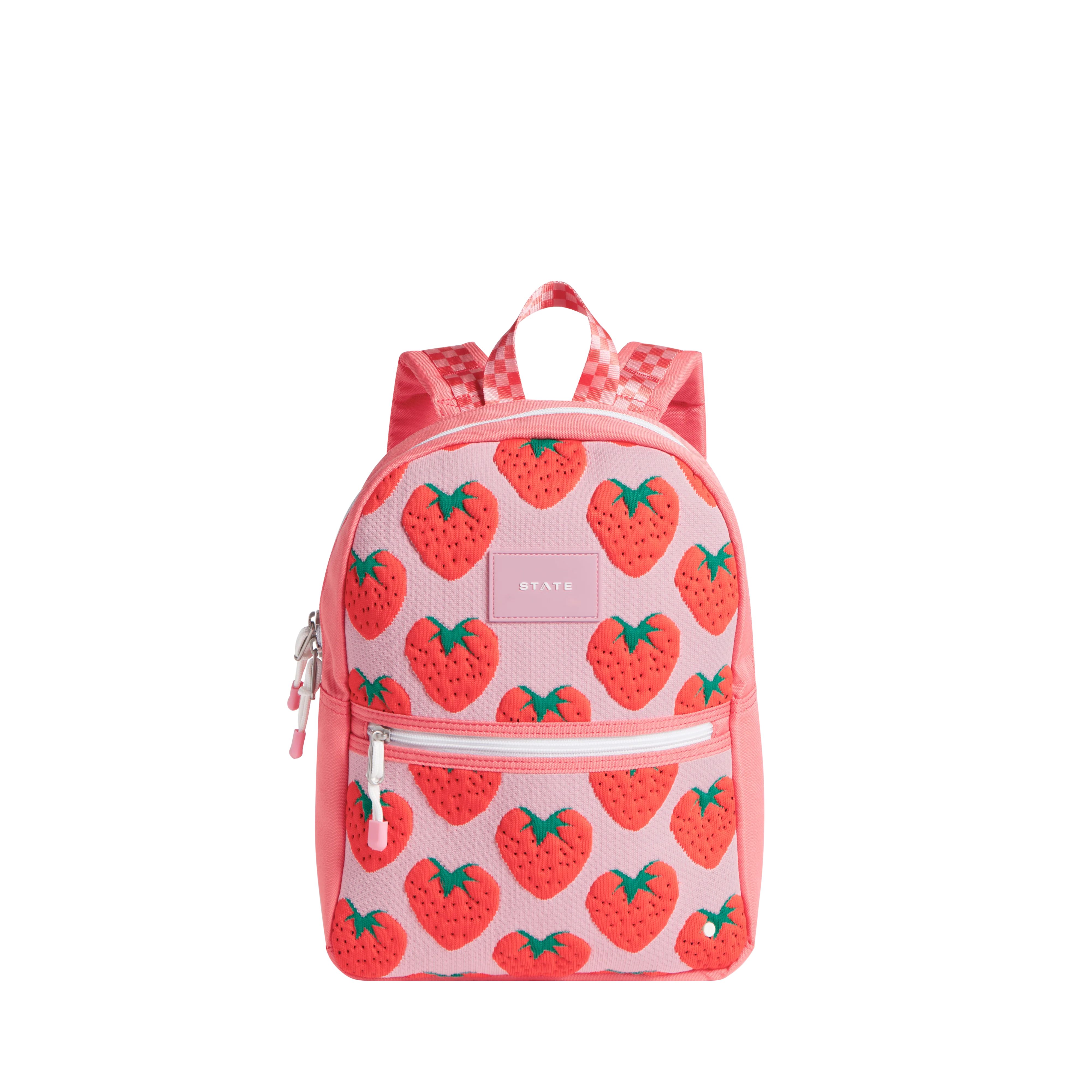 Kane Kids Mini Travel Backpack Intarsia Strawberries | STATE Bags
