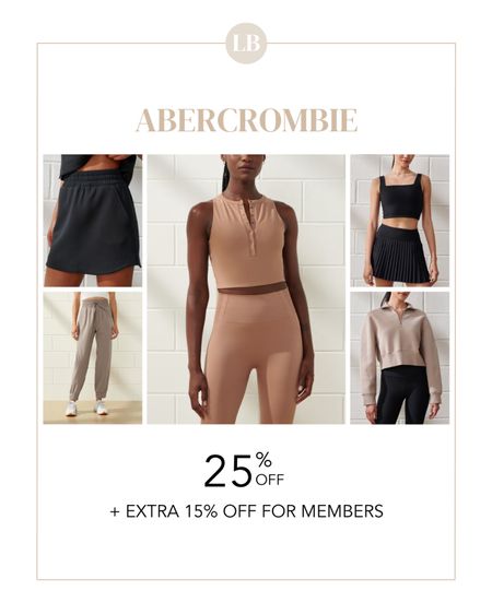 Big savings on Abercrombie’s activewear 

#LTKActive #LTKsalealert