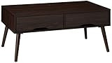 Christopher Knight Home Noemi Mid-Century Modern Fiberboard Coffee Table, Walnut Finish | Amazon (US)
