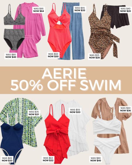 Aerie has 50% off swim!!!

#LTKswim #LTKSeasonal #LTKsalealert