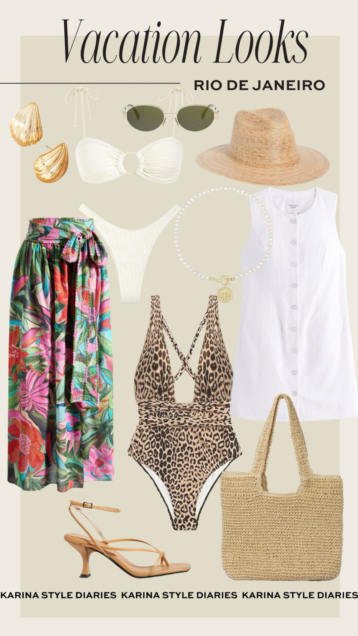 Bringing back my leopard swimsuit because I think I may just miss it- it was that good! NEED to plan a trip to sunny Rio so I can wear all these goodies!

#LTKTravel #LTKStyleTip #LTKSeasonal