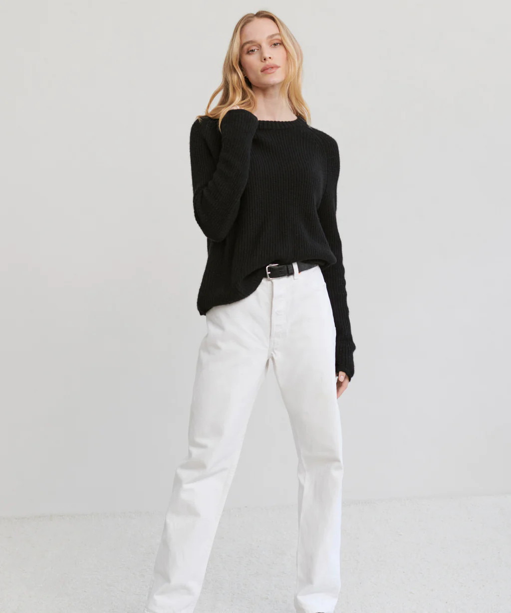 Cashmere Fisherman Sweater | Jenni Kayne