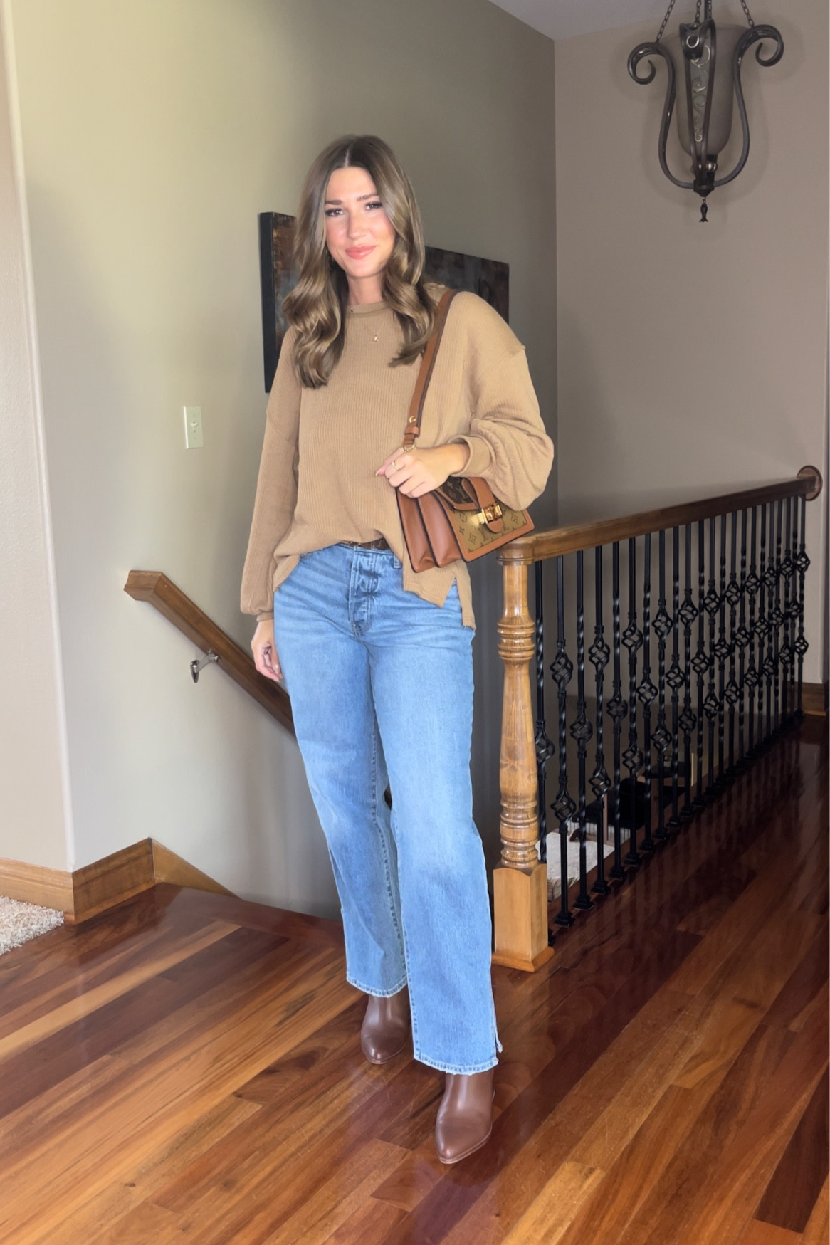 Casual & affordable fall outfit idea 🍂 

- 
fall outfits / outfit inspiration for fall / affordable jeans / comfortable jeans / neutral fall colors / old navy jeans / fall booties / casual outfits #ootd #fallootd #falloutfit #oldnavystyle #oldnavyjeans #whatimwearing #fashion #affordablefashion

#LTKsalealert #LTKfindsunder50 #LTKstyletip