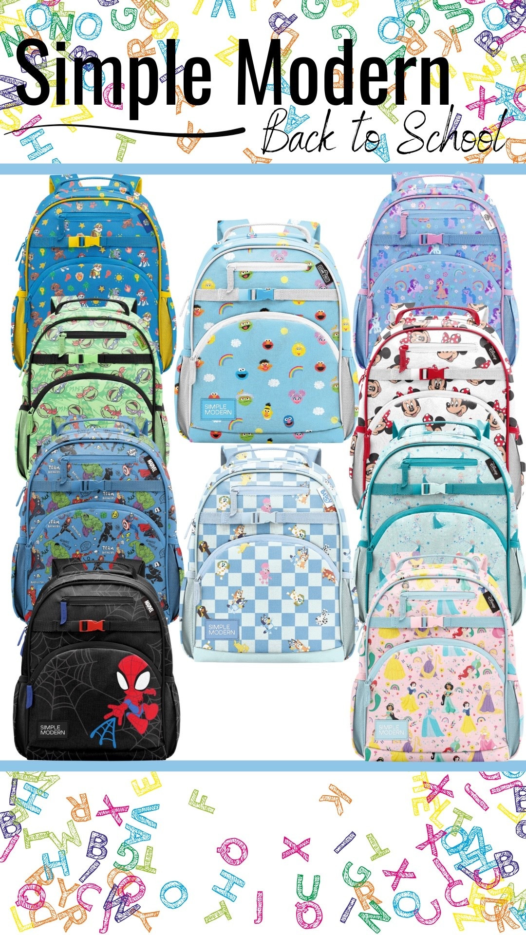 Mix and match all your littles favorite characters with their backpacks, lunch boxes and water bottles. 

#LTKKids #LTKSeasonal #LTKFamily