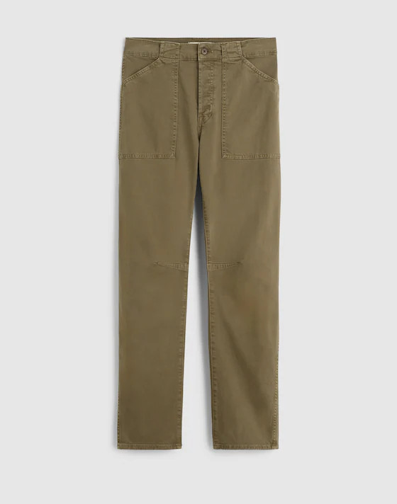 The Darted Barrel-Leg Utility Pant | Madewell