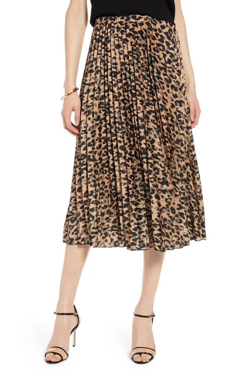 Pleated Midi Skirt | Nordstrom