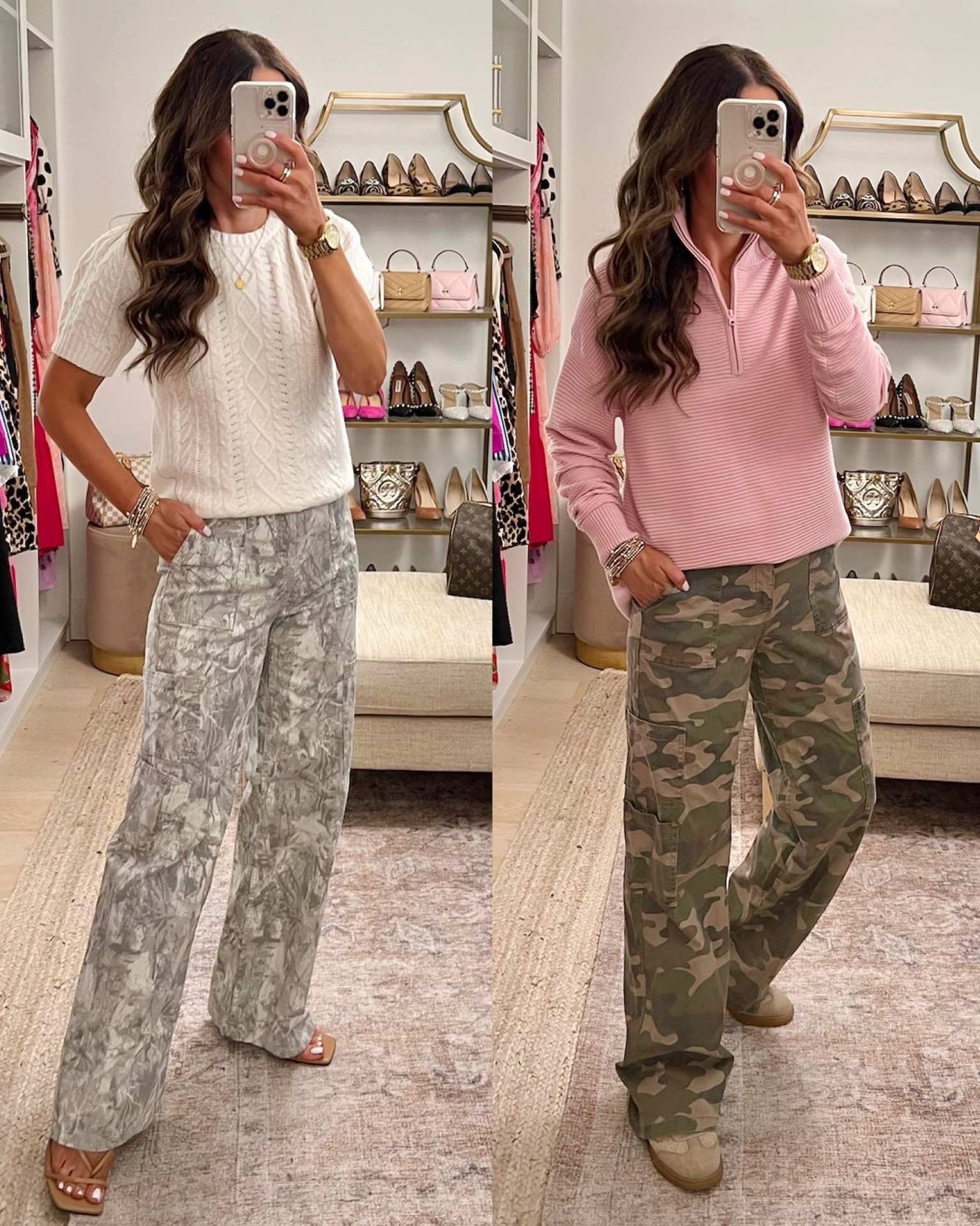 #WalmartPartner 🍁 We are loving these $17 @walmart pants that come in 7 colors! Size down if between sizes. Wearing xs in pants. Sweater top is a S and pink top is a M. So many other colors in stock too! We linked some additional @walmartfashion faves as well! 🛍️ 

@shop.LTK https://liketk.it/5oCpp #liketkit 

#walmartfashion #walmart #casualstyle #whattowear 

#LTKFindsUnder50