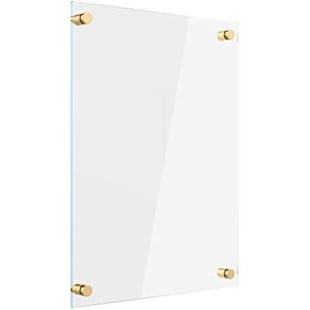 Acrylic Note Board Refrigerator Dry Erase Board Magnetic Clear 15”x11" Includes 4 Dry Erase Markers | Amazon (US)