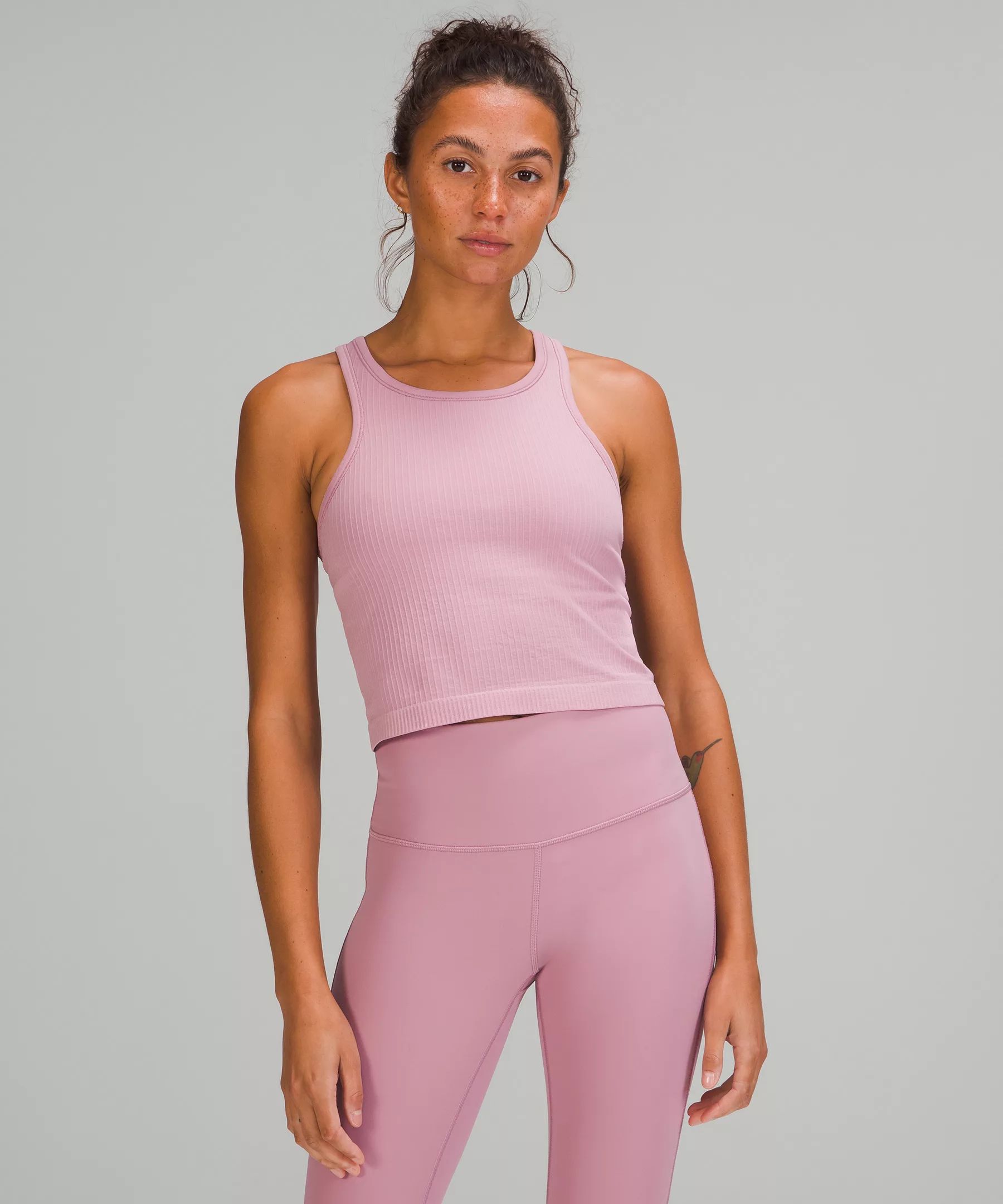 Ebb to Street Cropped Racerback Tank Top | Lululemon (US)